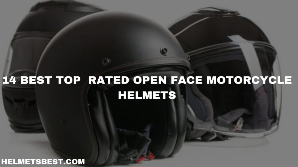 14 best Top rated open face motorcycle helmets