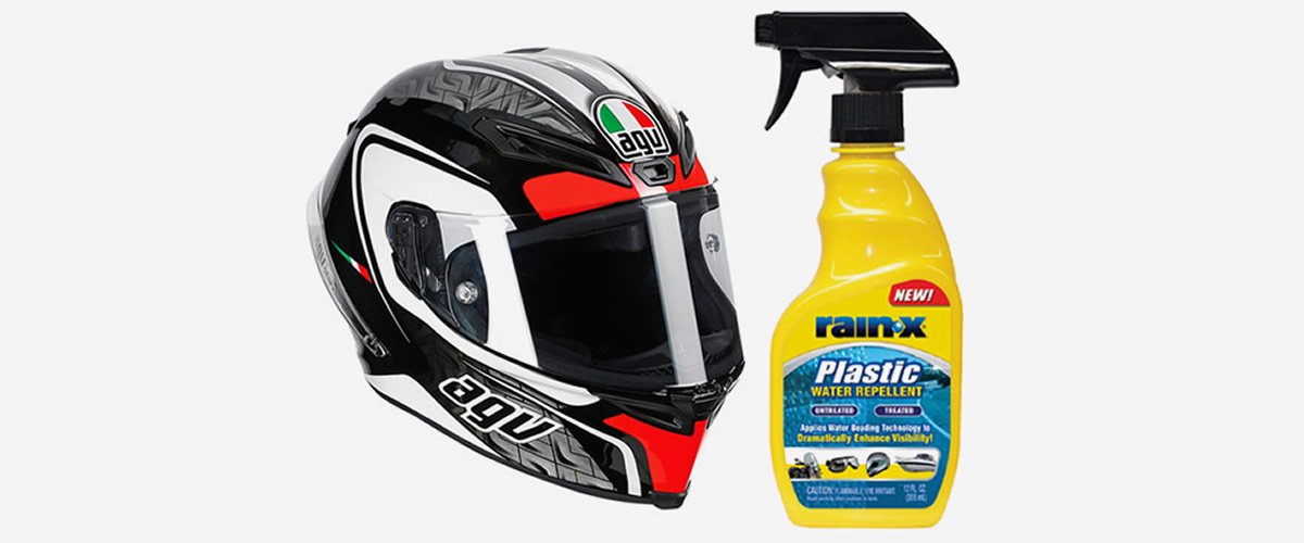 How to Keep Rain off Motorcycle Helmet Visor (12 Best Ways to Clean Visor)